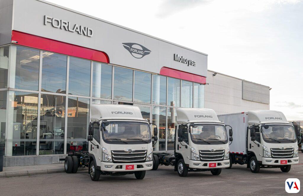 Forland presenta 5 camiones livianos: una nueva apuesta para el mercado colombiano 8 CamionesForlandFrenteVitrina