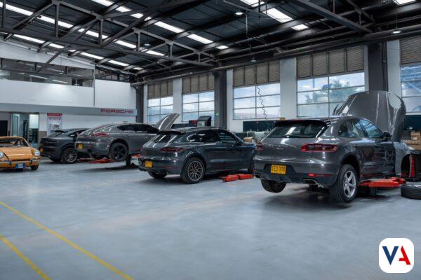 Porsche en Colombia: 5 razones innovadoras para confiar en su servicio postventa Taller-servicio-postventa-Porsche-Center-Bogota
