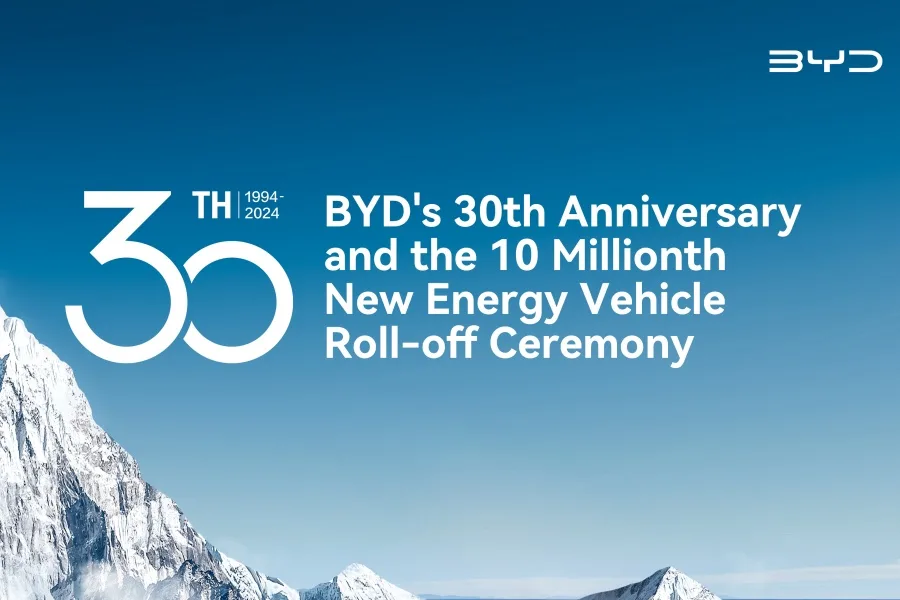 BYD 10 millones de vehículos eléctricos récord 2024