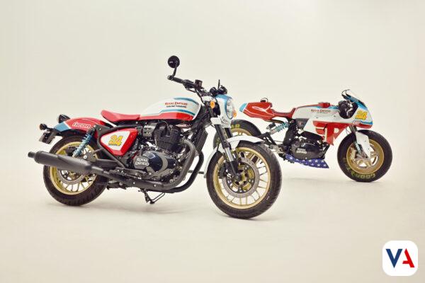 Royal Enfield e ICON Motorsports lanzan la Shotgun X, una motocicleta exclusiva SHOTGUN 650 dupla