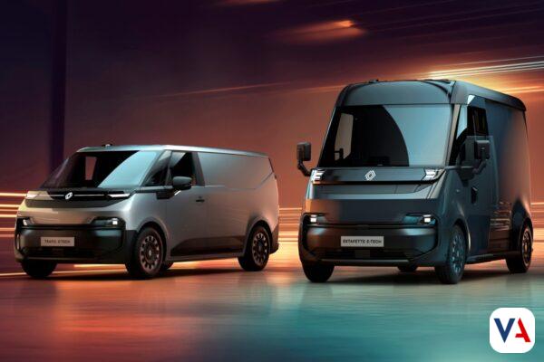 Renault Estafette, Goelette y Trafic E-Tech: La revolución de los vehículos comerciales eléctricos Renault E-Tech Electric vehículos comerciales