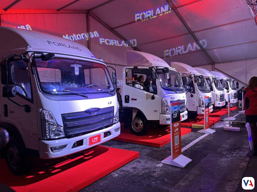 Forland: La nueva fuerza del transporte de carga en Colombia 10 Forland camiones lanzamiento Bogotá