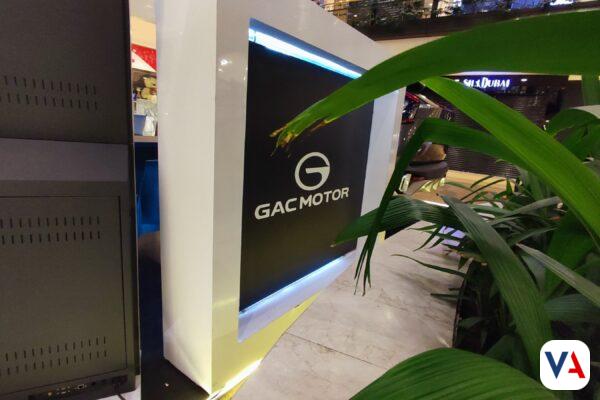 GAC Motor tiene una nueva exhibición de sus SUV híbridos y eléctricos en Bogotá Pop Store GAC Andino