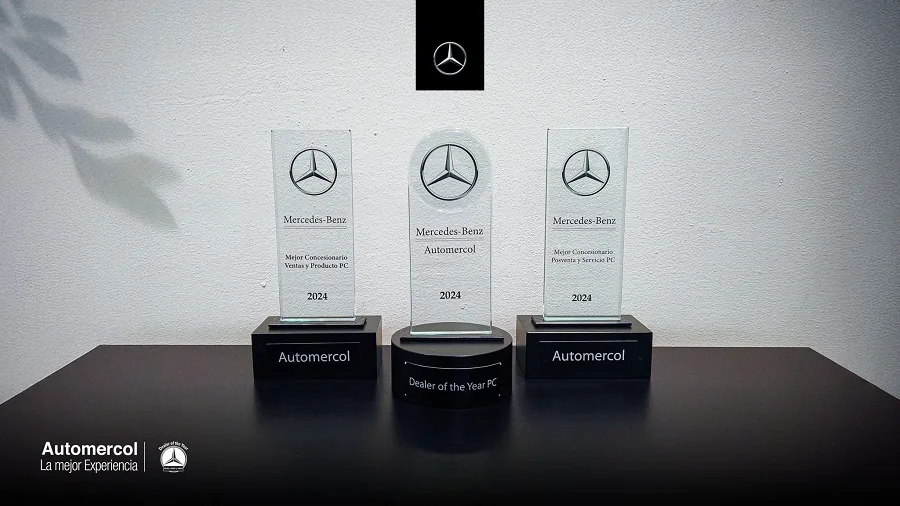 AUTOMERCOL: Triunfo Arrollador con el ‘Dealer of the Year’ 2024 de Mercedes-Benz 2 Premios Automercol 2025