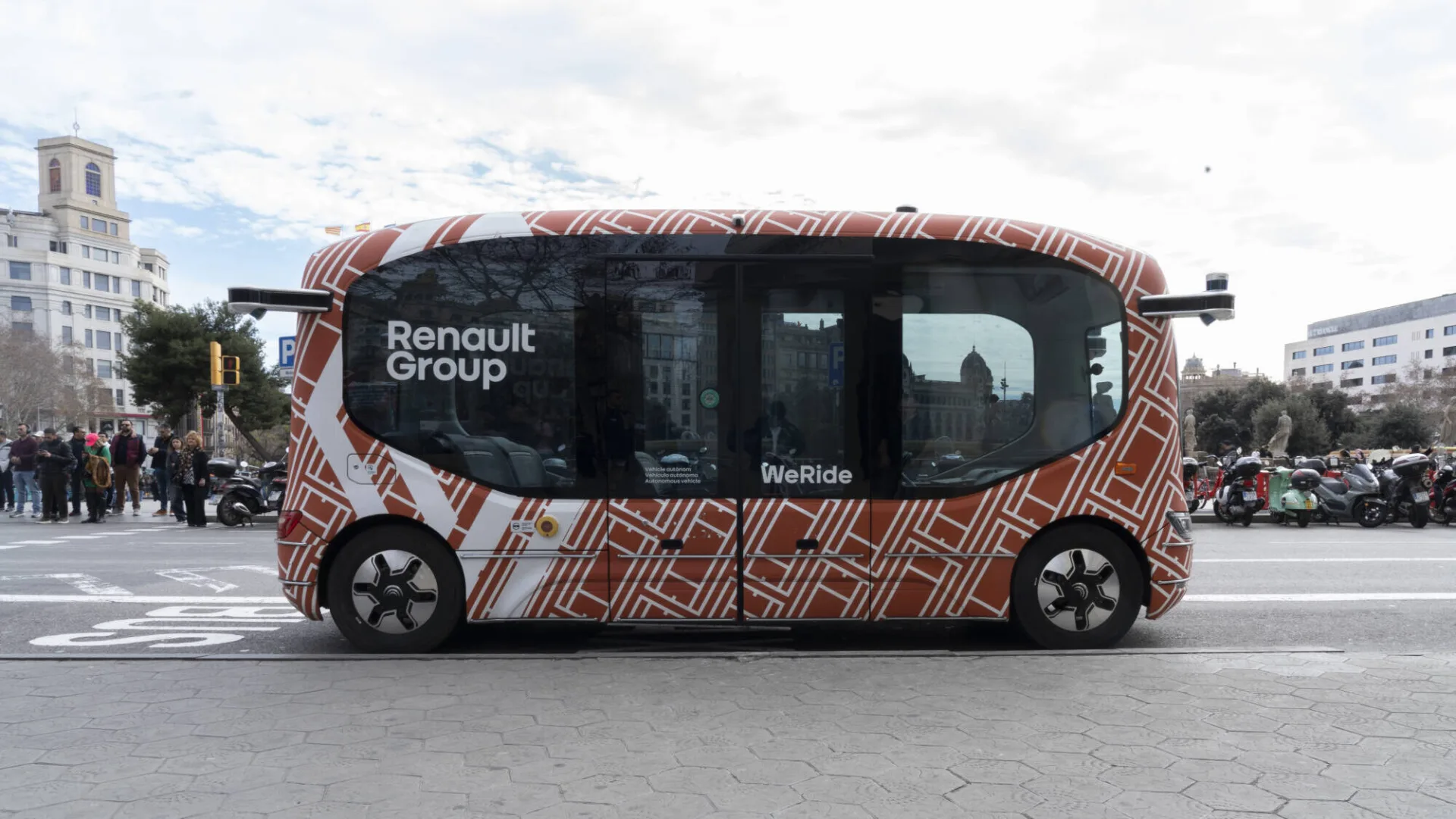 Renault Group y WeRide lideran el futuro del transporte autónomo en Barcelona 4 Renault Group WeRide_Barcelona