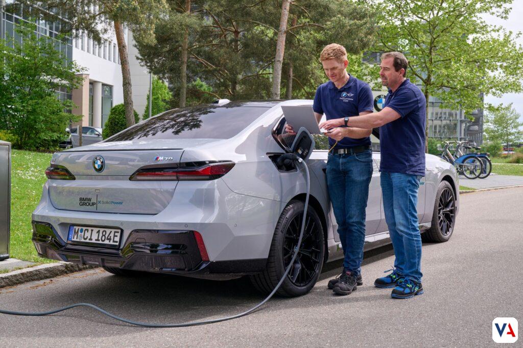 BMW i7 prueba baterías ASSB: la revolución eléctrica con mayor autonomía 7 Baterías ASSB