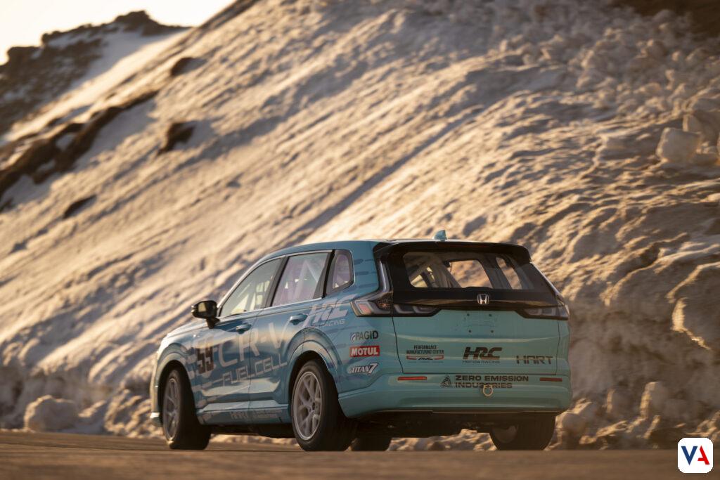 Un increíble hito: Honda CR-V e:FCEV sube el Pikes Peak con hidrógeno 10 Honda CR-V e:FCEV