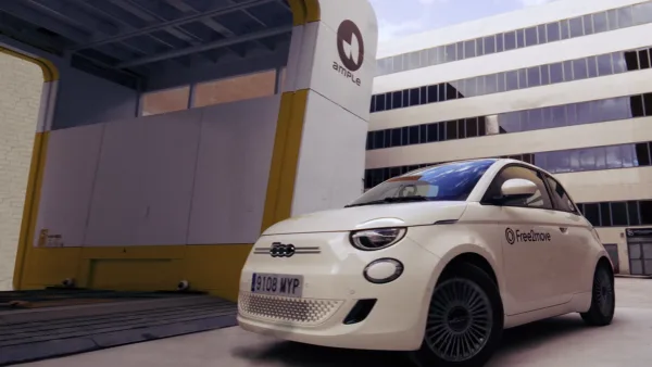 Fiat 500e: la revolución de la batería intercambiable en 5 minutos Fiat 500e