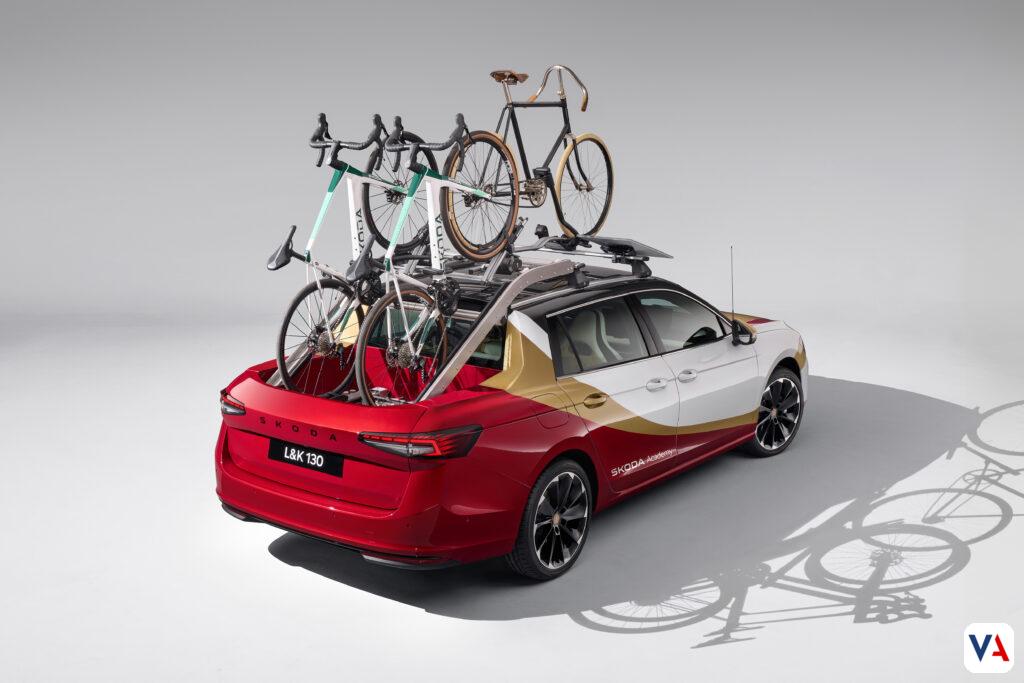 Škoda L&K 130: un innovador tributo al ciclismo con sello estudiantil 6 Škoda L&K 130