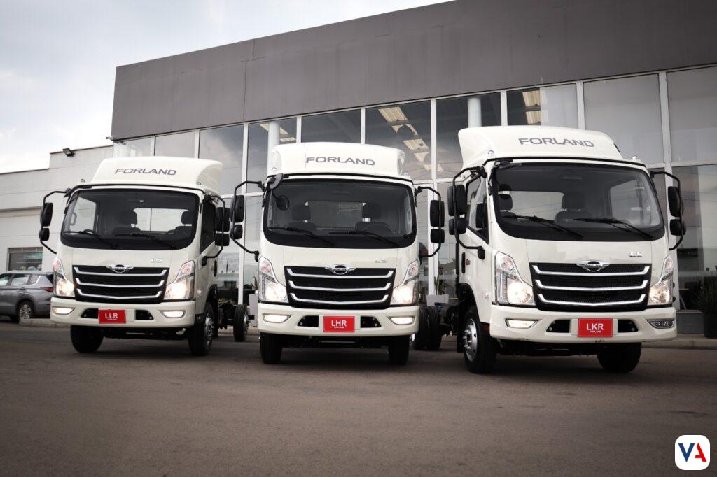 Forland presenta 5 camiones livianos: una nueva apuesta para el mercado colombiano 2 Camiones Forland Frontal