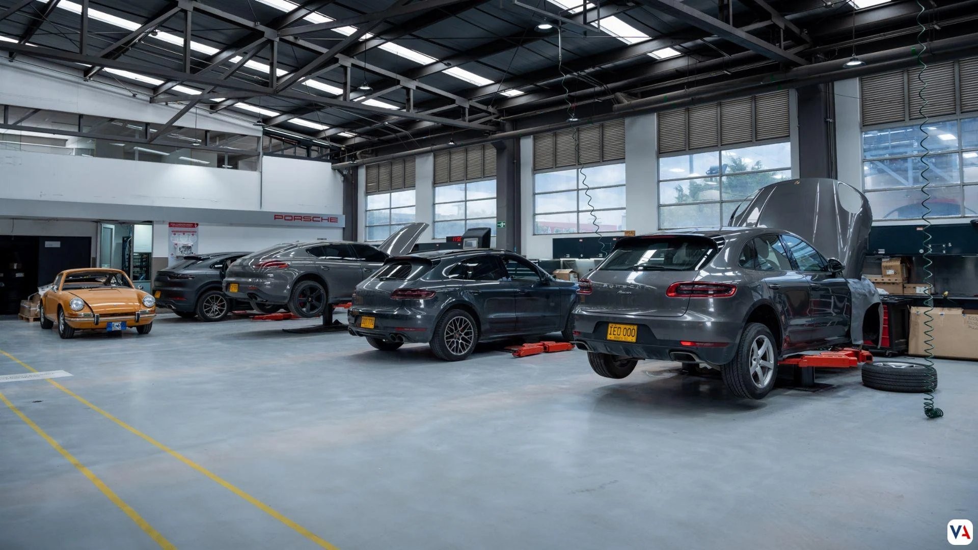 Taller-servicio-postventa-Porsche-Center-Bogota