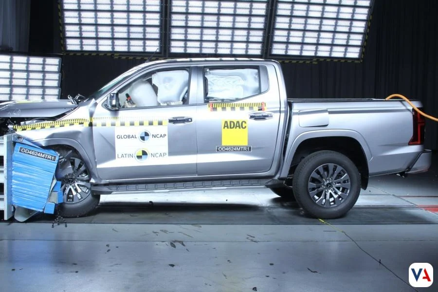 Seguridad "cinco estrellas": La Mitsubishi L200 Tritón logra máxima calificación en Latin NCAP 4 Mitsubishi L200 Triton Latin NCAP 2024
