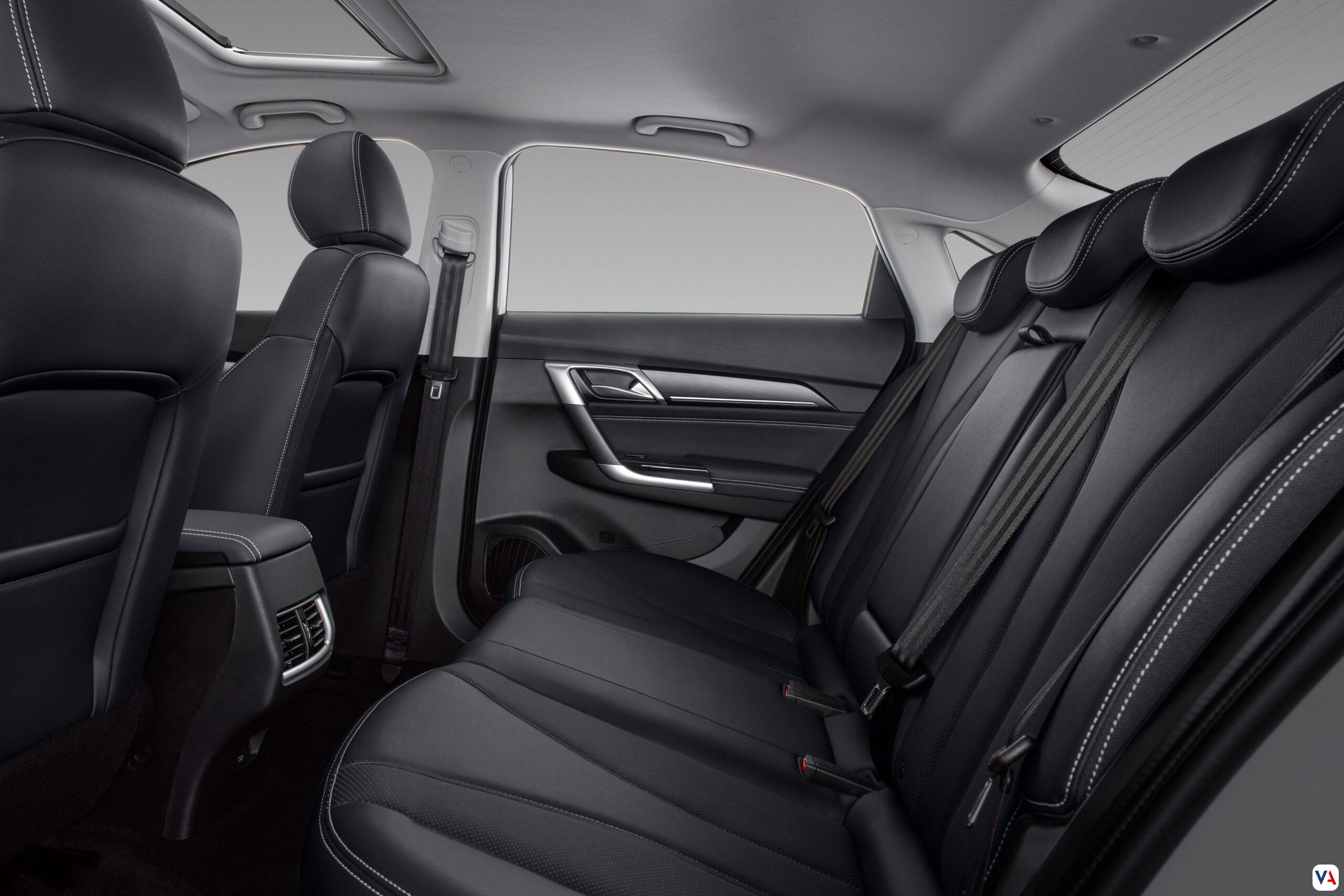 BAIC-EU5-amarillo Sillas Traseras