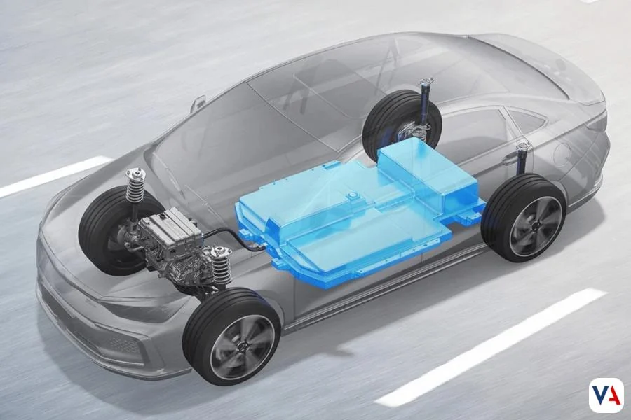 BAIC EU5 Colombia conjunto motriz eléctrico