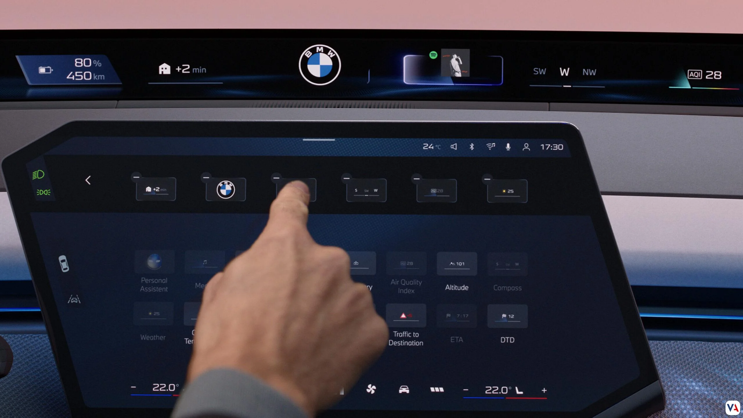 El nuevo BMW Panoramic iDrive: Innovación que revoluciona la conducción 4 BMW Panoramic iDrive