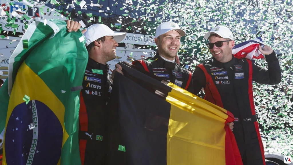 Porsche 963: victoria aplastante en las 24 horas de Daytona 2025 2 celebracion-porsche