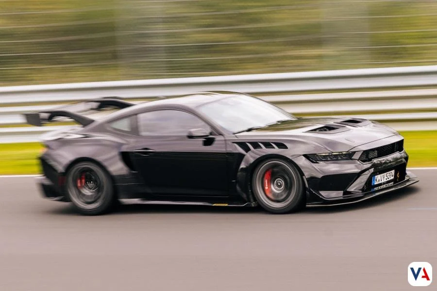 El Ford Mustang GTD logró romper la barrera de los siete minutos en el Nürburgring Nordschleife 3 Ford Mustang GTD récord Nurburgring 2024