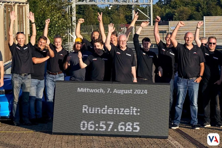 El Ford Mustang GTD logró romper la barrera de los siete minutos en el Nürburgring Nordschleife 2 Ford Mustang GTD récord Nurburgring 2024