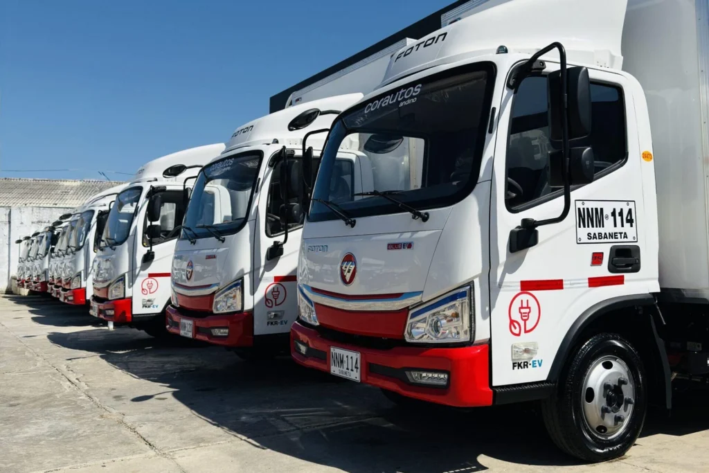 Foton y TCC: 20 camiones eléctricos para una logística más limpia en Colombia 2 Foton FKR