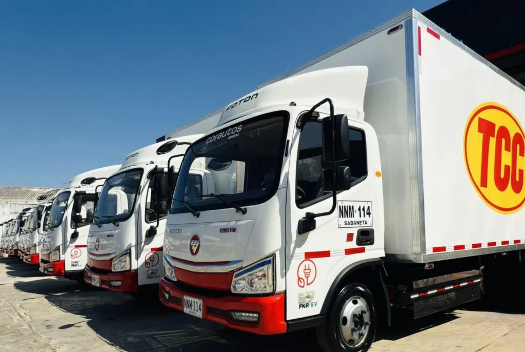 Foton y TCC: 20 camiones eléctricos para una logística más limpia en Colombia 4 Foton FKR