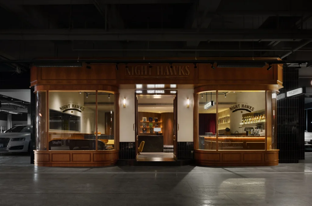 Garage en Shenzhen: Un paraíso retro futurista para los amantes de los autos 6 Garage Shenzhen DDDD