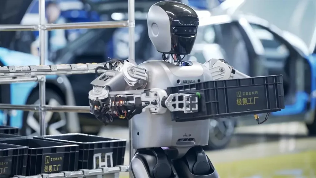 Zeekr: pioneros en la fabricación de autos con robots humanoides 2 Zeekr: Pioneros en la Fabricación de Autos con Robots Humanoides
