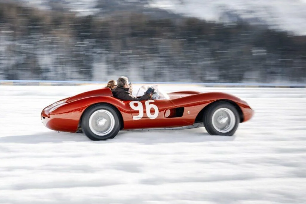 The I.C.E. St. Moritz 2025: un evento icónico de elegancia automotriz 8 Barchettas on the lake FERRARI 500 TRC