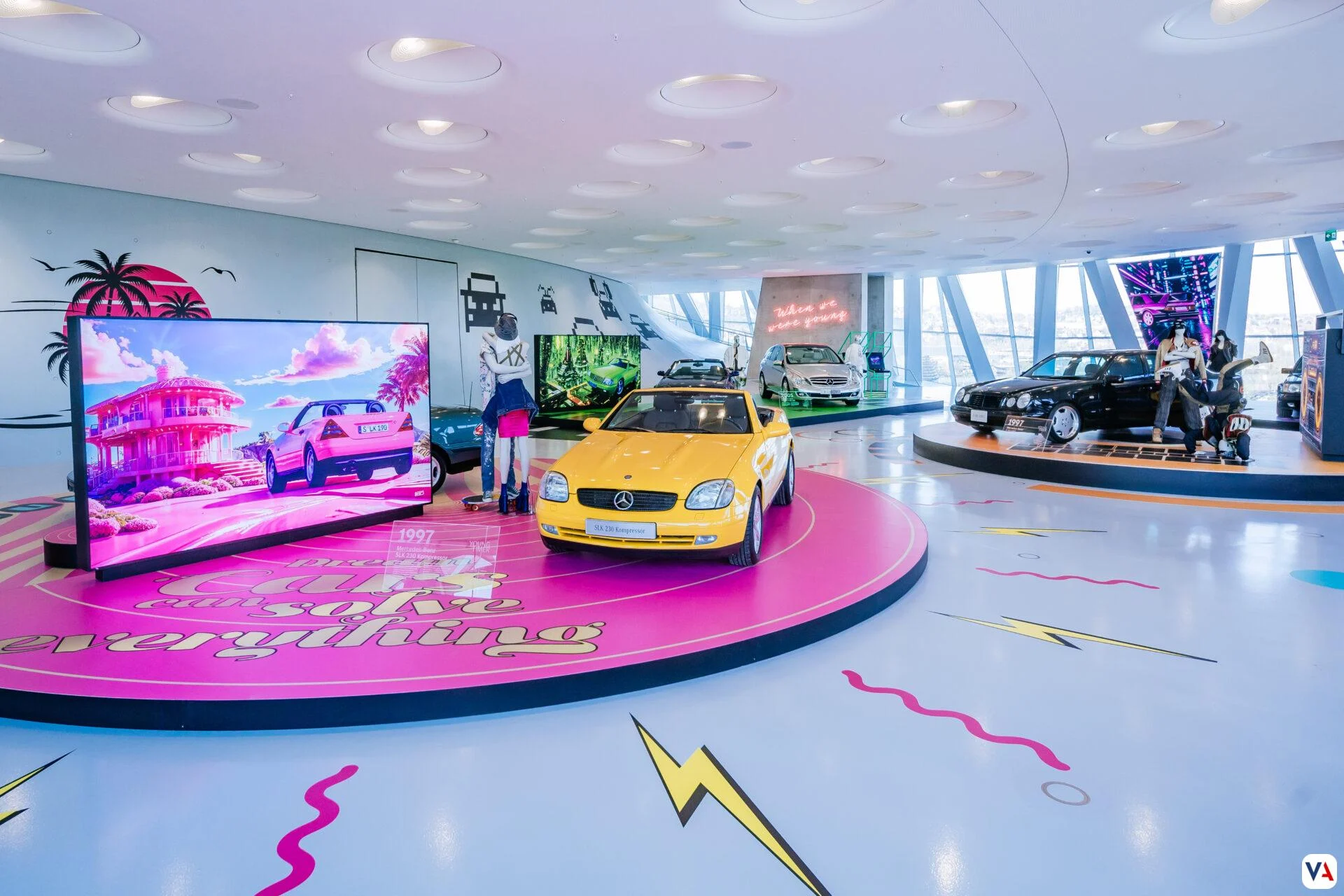 "Youngtimer": Los carros de ensueño de los millennials reviven en el Museo Mercedes-Benz -