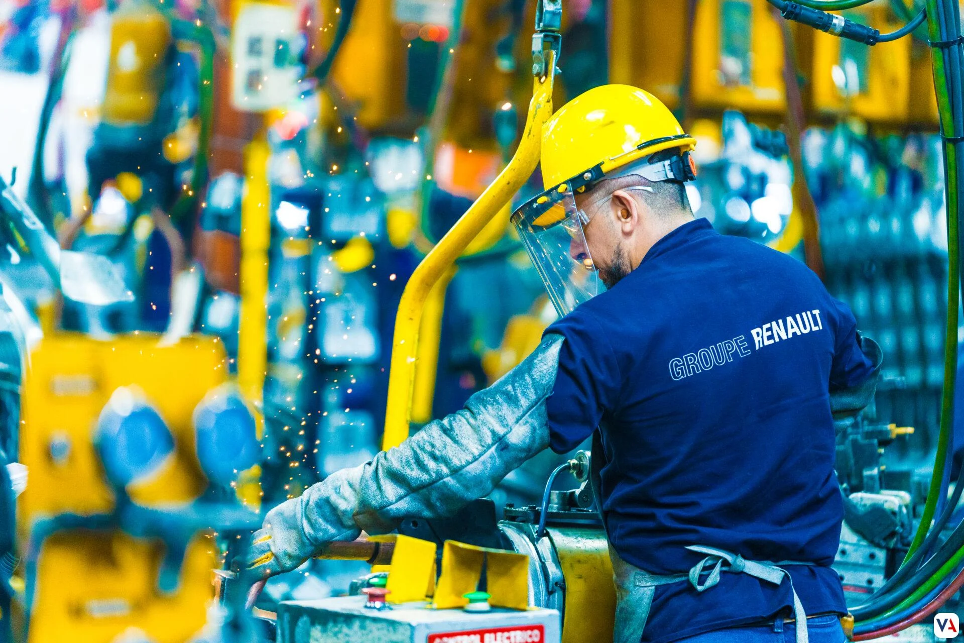 RENAULT SOFASA Planta Interna linea produccion