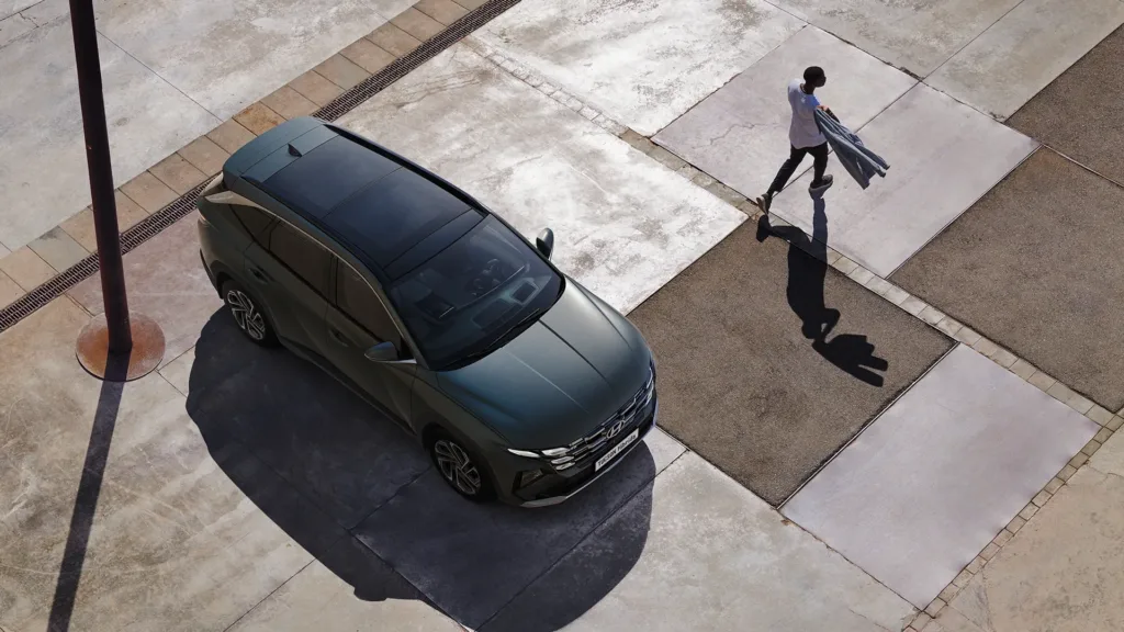 movilidad híbrida Colombia tucson hev hyundai