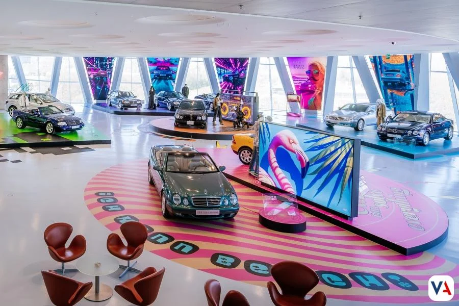 Youngtimer Museo Mercedes-Benz exhibición 2025