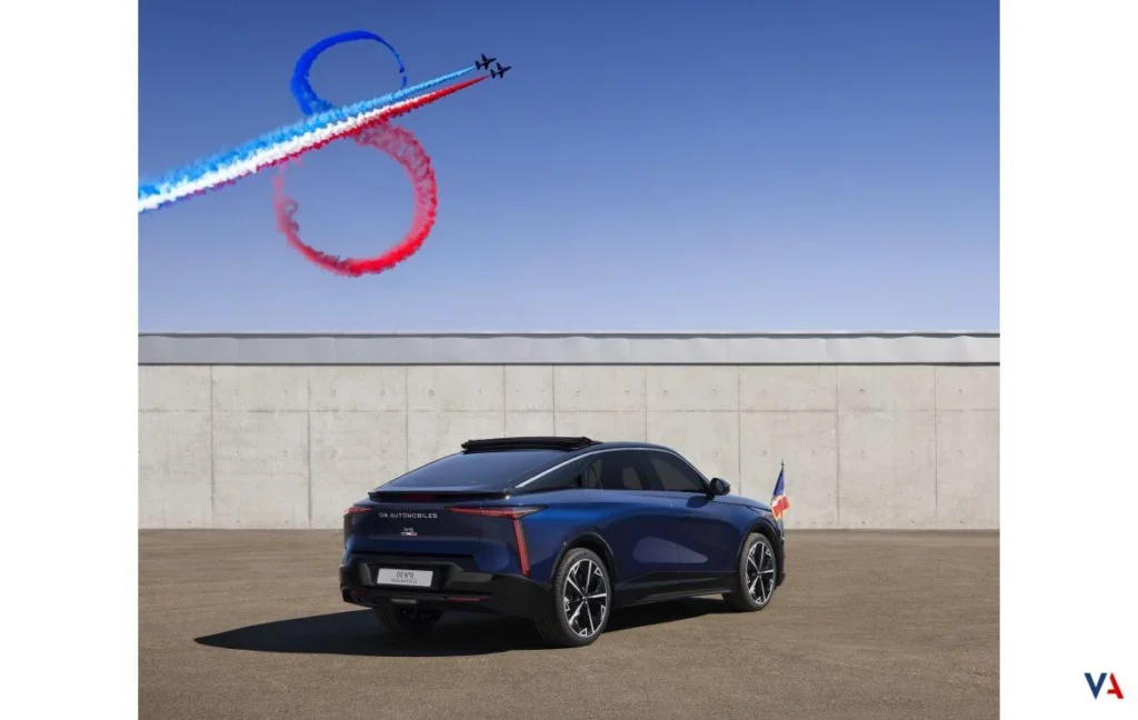 DS N°8 presidencial: lujo y tecnología eléctrica única para Francia -