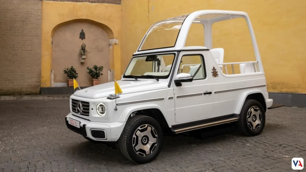 Mercedes-Benz Clase G papamóvil 100% eléctrico