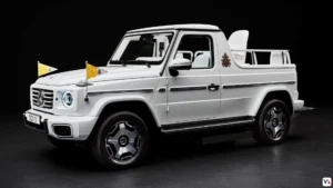 Mercedes-Benz Clase G papamóvil 100% eléctrico