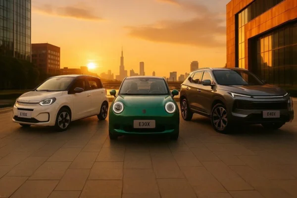 gama eléctrica de JAC