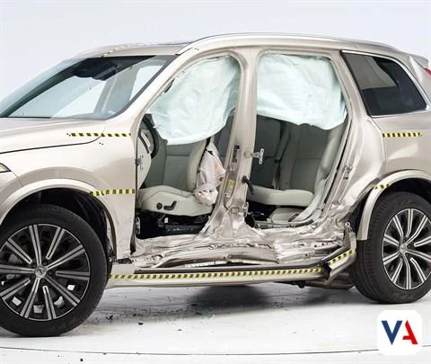 Volvo XC90 Plug-In Hybrid: 90% Calificación 'G' en Pruebas IIHS 🛡️ 3 Volvo XC90 Plug-In Hybrid