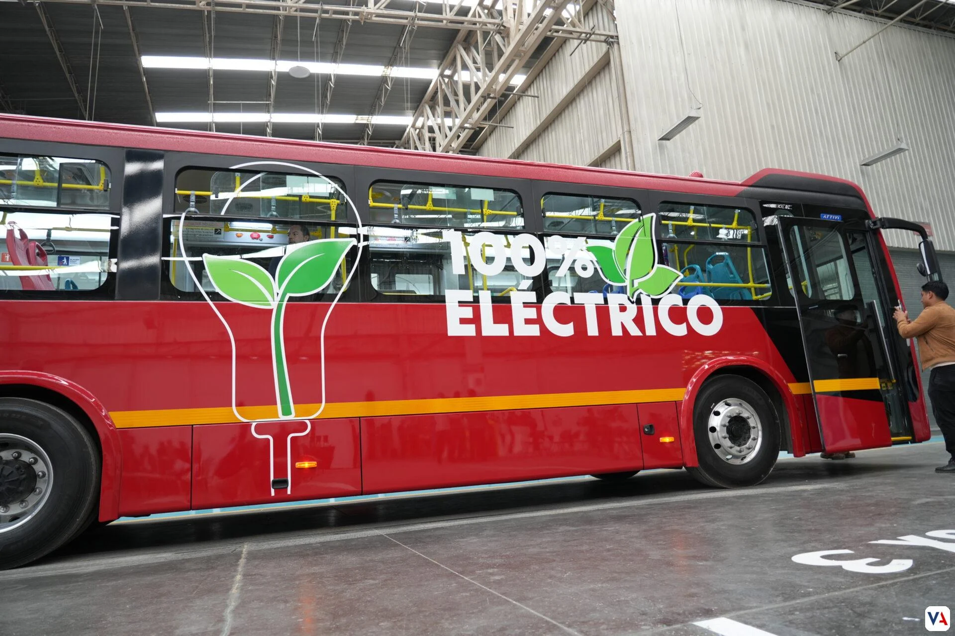 bus articulado eléctrico