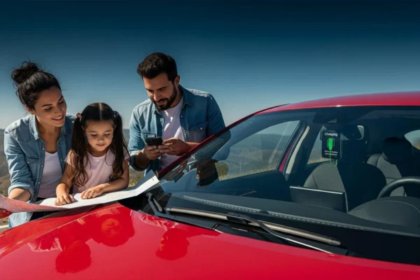 Viaje en carro eléctrico