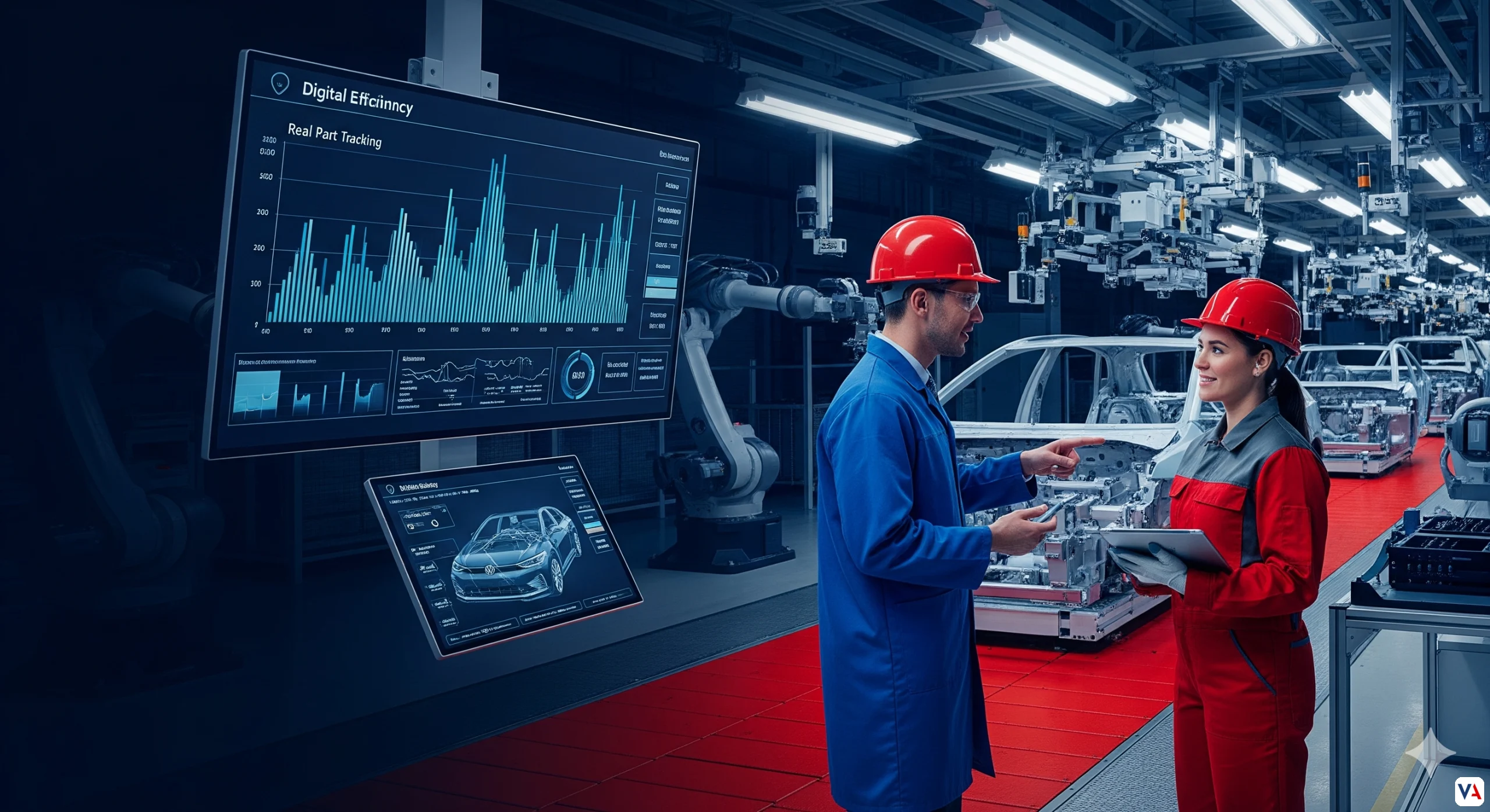 Producción de vehículos y El futuro automotriz: 43 fábricas de Volkswagen se transforman con IA 2 producción de vehículos