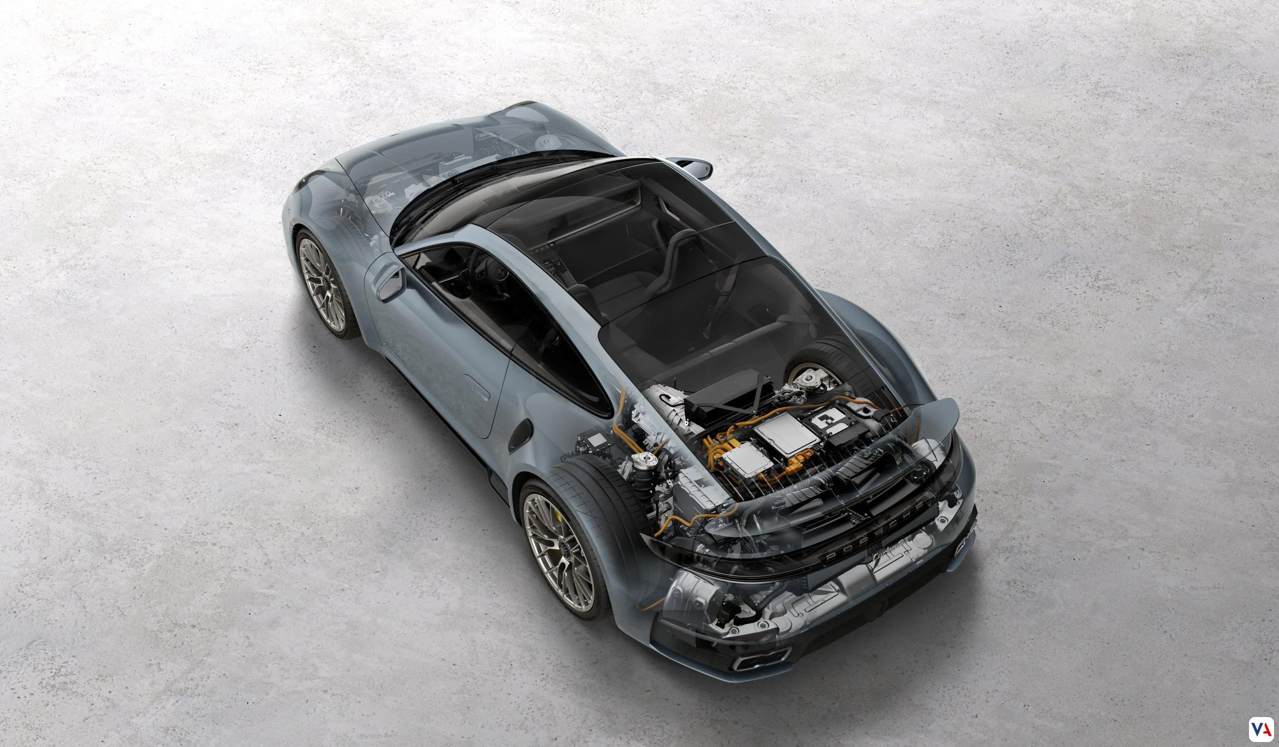 Innovador Porsche 911 Turbo S: 701 hp de potencia híbrida -