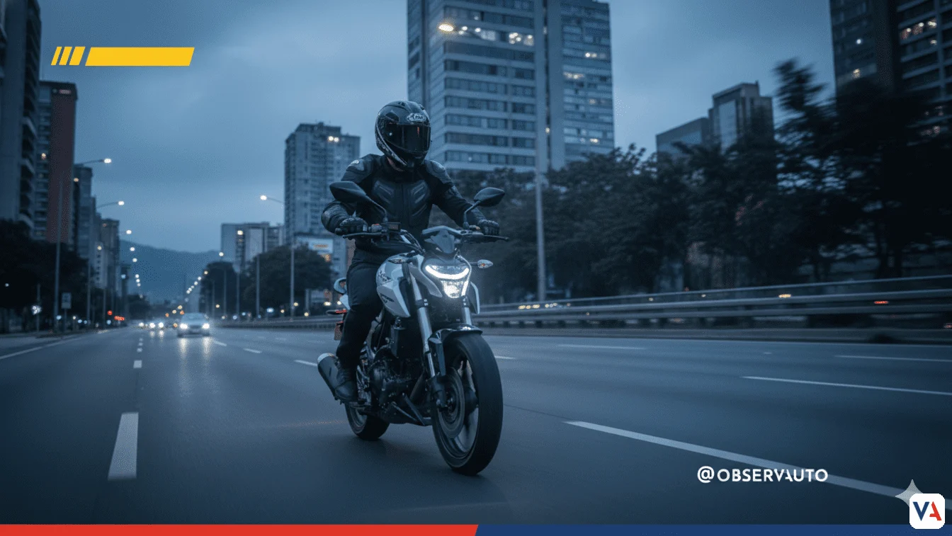 Seguridad en motos TVS