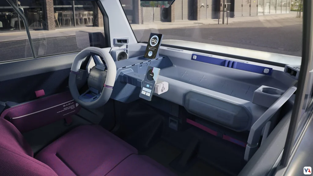 Dacia Hipster Concept: la revolución eléctrica esencial 4 Dacia Hipster Concept