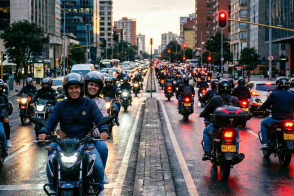 Descubre cómo las motocicletas en Colombia alcanzarán los 14 millones en 2026. Un análisis sobre movilidad, economía familiar y seguridad vial.