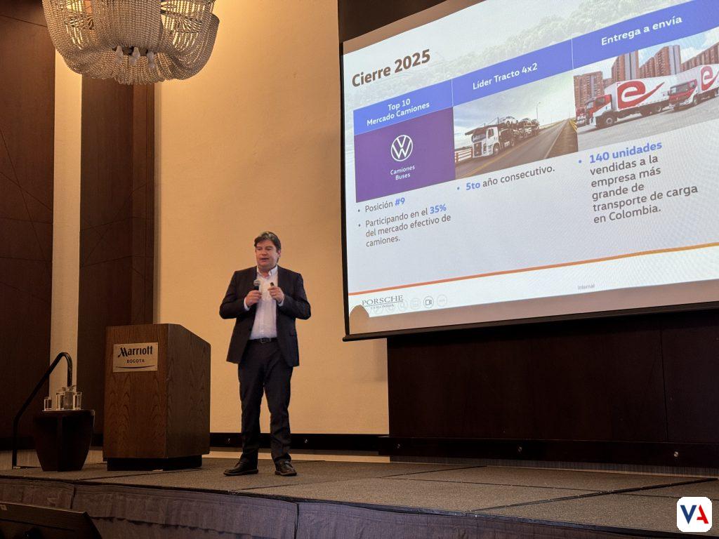 Porsche Colombia 2026 anuncia crecimiento histórico del 34% con lanzamientos clave de Volkswagen, CUPRA y MAN, consolidando su liderazgo en movilidad y posventa.
