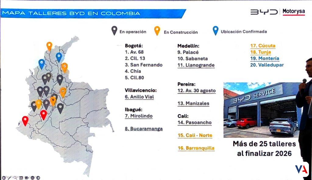 BYD lidera el mercado colombiano en 2025 con 52.4% de participación en eléctricos. Conoce los hitos históricos, expansión para 2026 y la nueva tecnología Flash Charging.