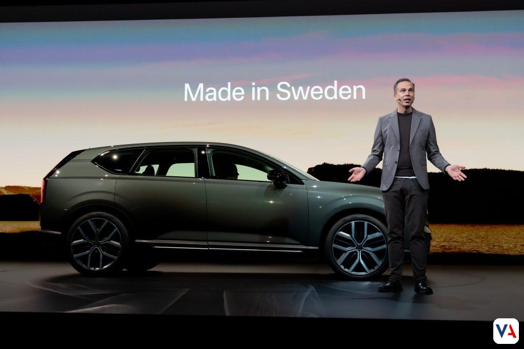 Conoce el nuevo Volvo EX60, el SUV eléctrico con 810 km de rango, inteligencia artificial Gemini y seguridad adaptativa para todos los cuerpos.
