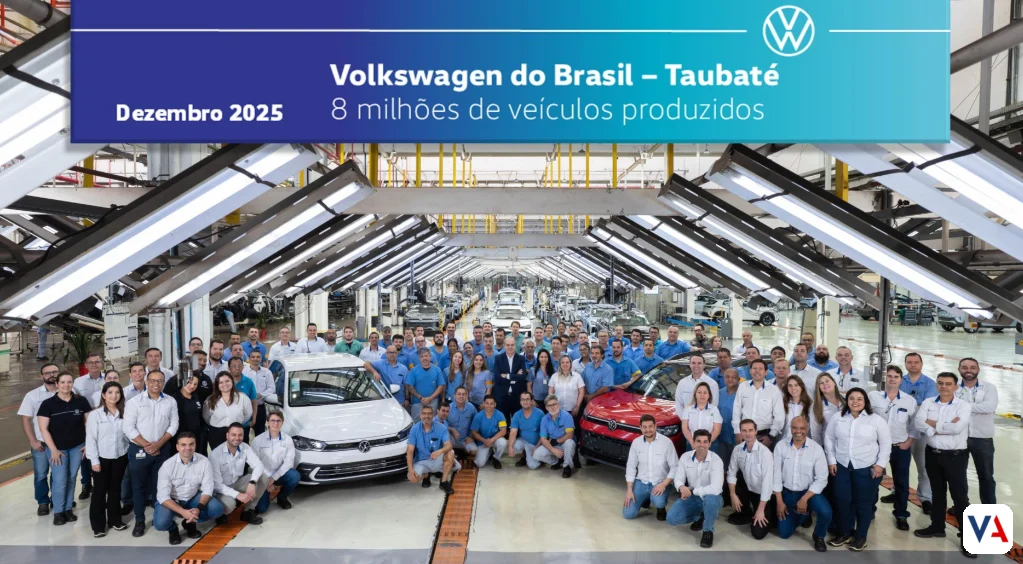 Volkswagen Taubaté: 50 años y 8 millones de autos históricos 6 Descubre la historia de Volkswagen Taubaté en su 50 aniversario. Con 8 millones de autos producidos, la planta celebra un legado de innovación y éxito con modelos como el Gol y el Polo.