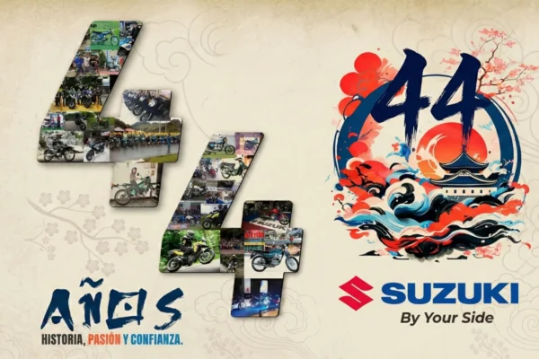 Conoce el legado de Suzuki Motor de Colombia: 44 años de innovación, modelos icónicos y un récord de 2 millones de unidades que redefinen la historia del motociclismo nacional.