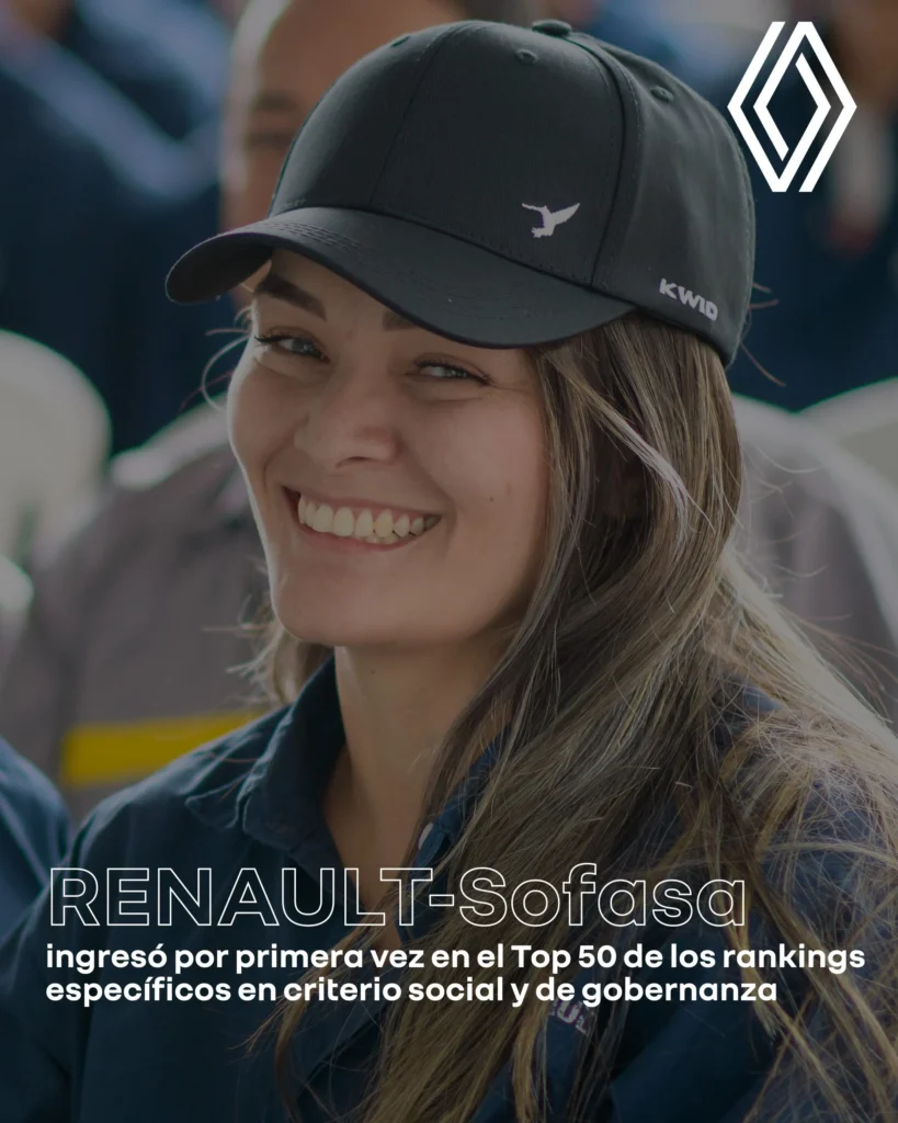 Renault-Sofasa se ratifica como líder #1 en sostenibilidad automotriz en Colombia. Conoce su avance en el ranking Merco ESG 2025 bajo el liderazgo de Juan Camilo Vélez.
