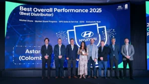 El reconocimiento Hyundai Colombia Best Overall Performance 2025 destaca el liderazgo y la excelencia operativa de la marca en el mercado regional.